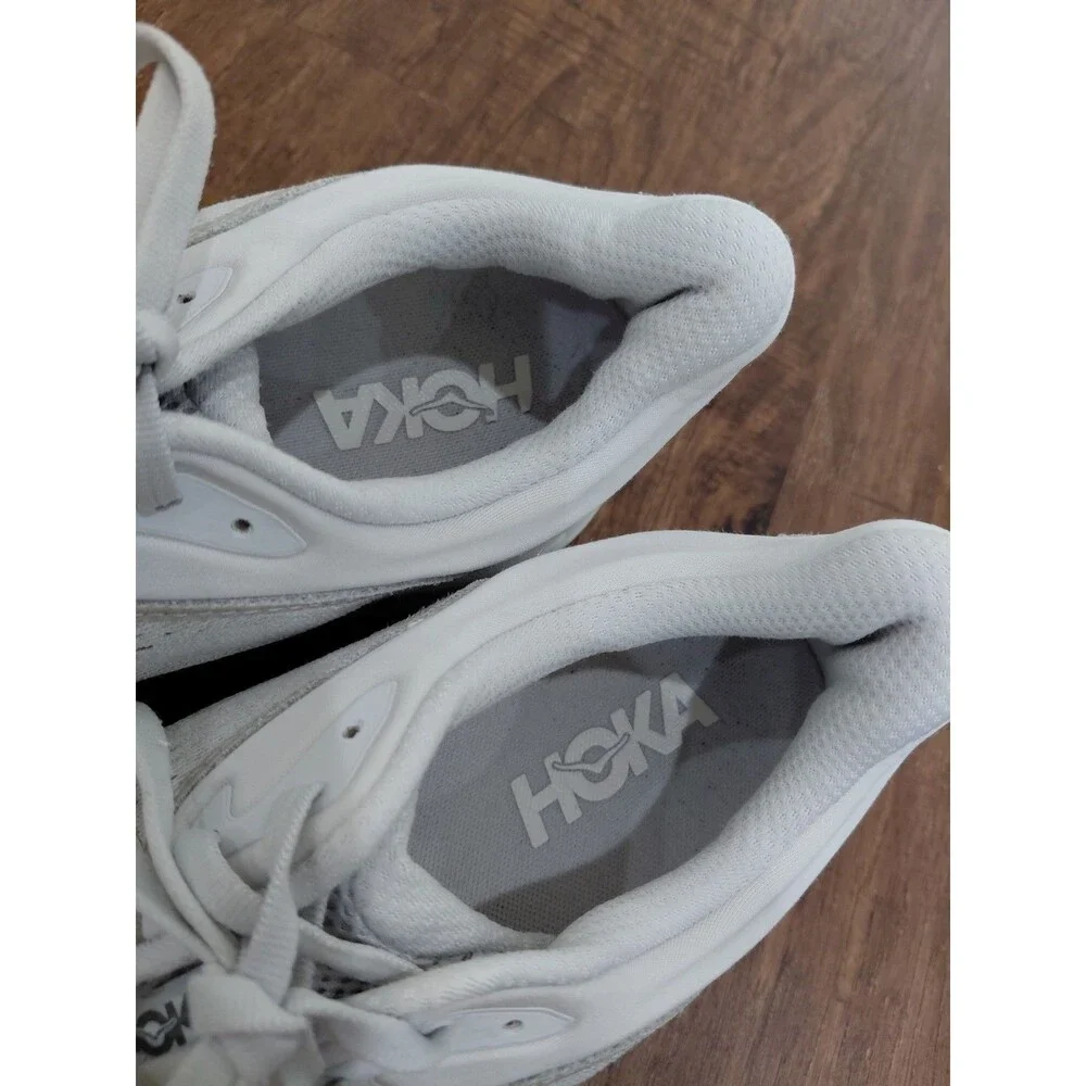 Size 11B - Hoka One One HOKA Bondi 9 Stardust Silver Womens Sneakers
